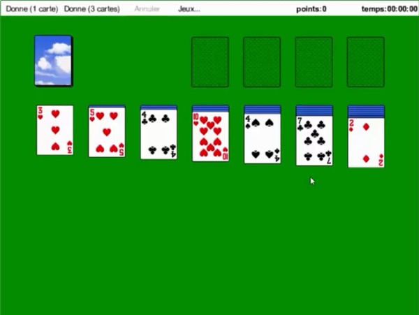 Quel est le nom de ce jeu de cartes inclus dans Microsoft Windows ?
