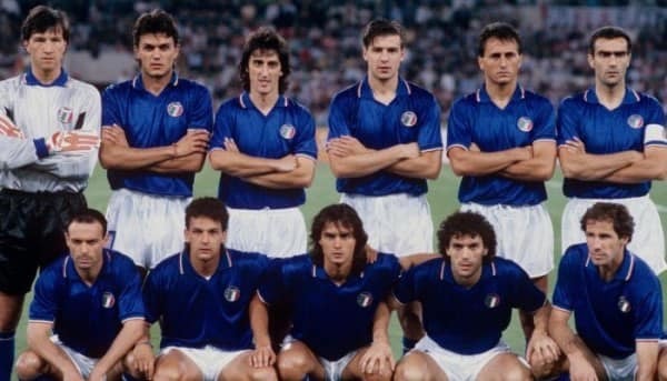 Qui était le capitaine italien lors du Mondial 90 ?