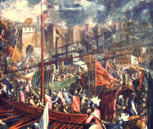 En quelle année eut lieu le siège de Constantinople par les Croisés ?