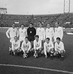 Absente du Mondial de 1950, les tchécoslovaques sont éliminés du Mondial de 54...