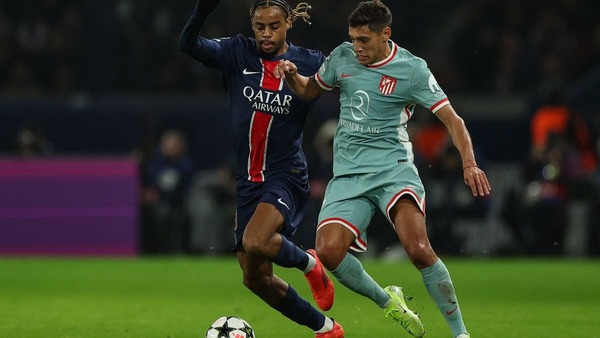 Pour sa quatrième rencontre le PSG reçoit l'Atlético Madrid. Quel parisien ouvre le score à la 14e minute ?