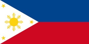 Que représentent les trois étoiles sur le drapeau des Philippines ?