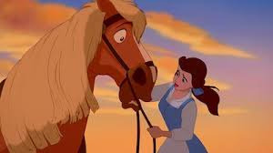 Dans le long-métrage Disney de 1991, quel est le nom du cheval de Belle ?