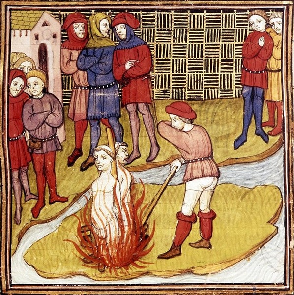Où sont brûlés Jacques de Molay et les dignitaires Templiers en 1314 ?