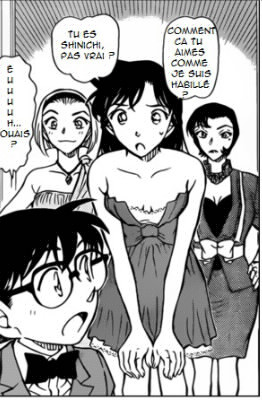Dans la première apparition de la famille Torakura, Heiji était-il là ?