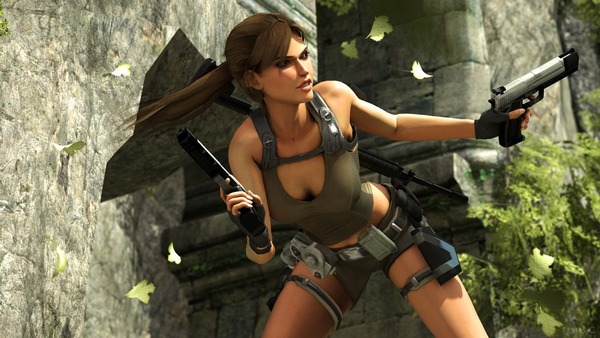 Dans quelle saga peut-on voir Lara Croft ?