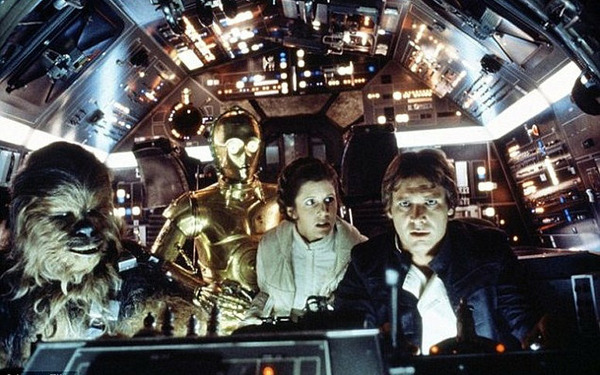 Quel est le nom du célèbre vaisseau piloté par Han Solo ?