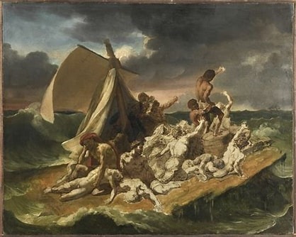 Qui a peint "le radeau de la méduse" ?