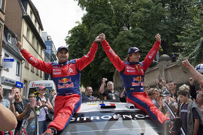 Combien de fois Loeb a remporté le rallye ADAC Allemagne ?