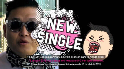 Quelle est la deuxième chanson de Psy ?