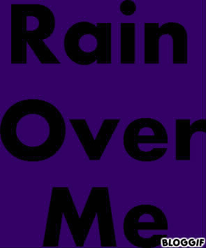 Qui chante "Rain over me" ?