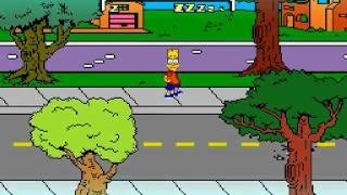 Quel est le nom de ce jeu vidéo de 1992 dans lequel Bart est le personnage principal ?