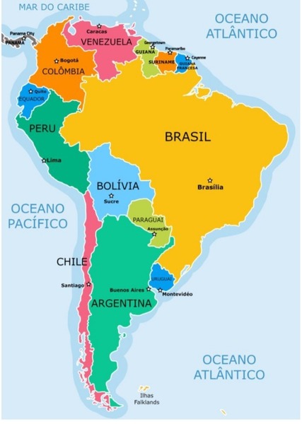 Marque a alternativa que corresponde aos dois países sul-americanos que não se limitam com o território brasileiro.
