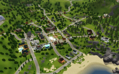 Quelle est le quartier principale des Sims 3 ?