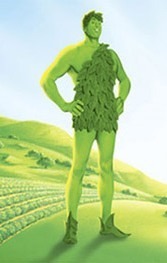 Quelle entreprise spécialisée dans les légumes surgelés et en conserve symbolise ce sympathique personnage ?
