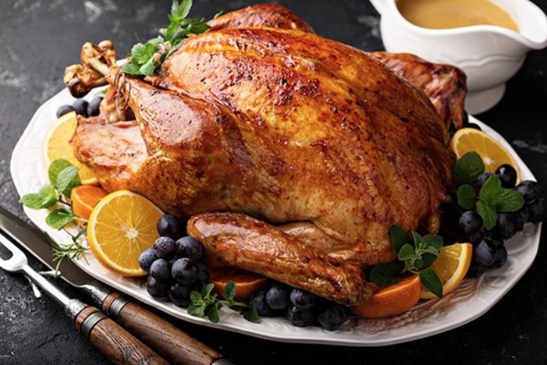 How many turkeys are eaten on Thanksgiving ?