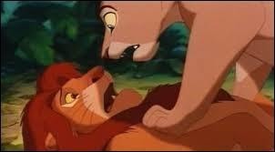 Simba devenu adulte rencontre par hasard une lionne de son passé lors d'une ballade avec Timon et Pumbaa, il s'agit de...