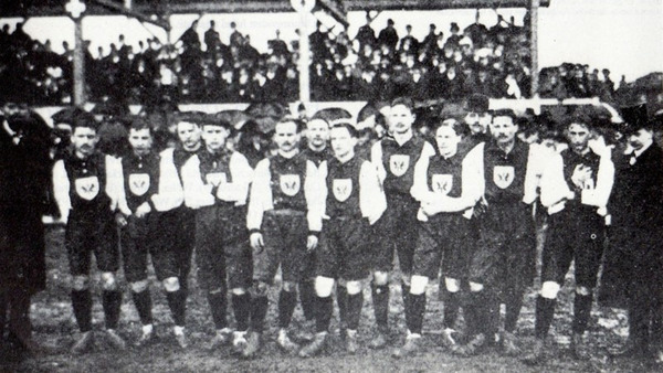 En 1908 contre quelle équipe les allemands ont-ils disputé leur première rencontre internationale ?