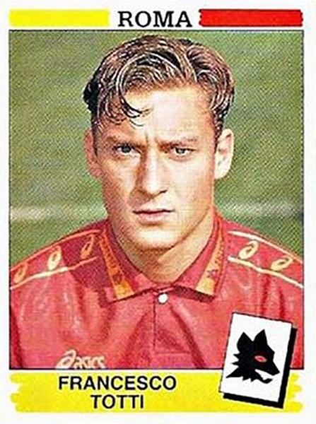 Lors de quelle saison Francesco Totti a-t-il fait ses débuts avec l'AS Roma ?