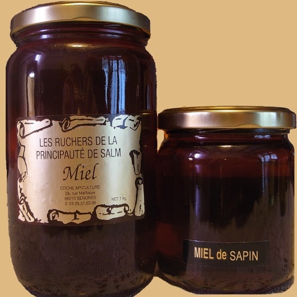 Le miel de sapin des Vosges, classé AOC, est un miel