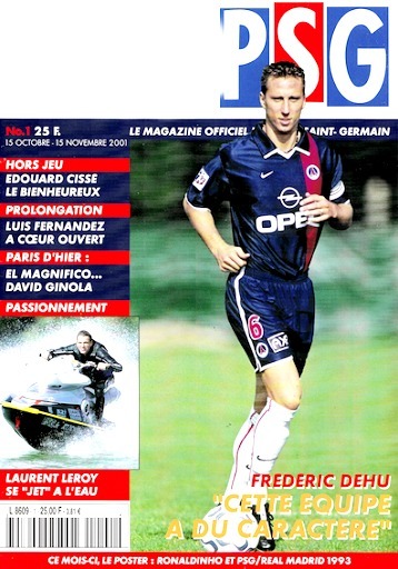 Quel est ce magazine consacré au Paris Saint-Germain qui a vu le jour en 2001 ?