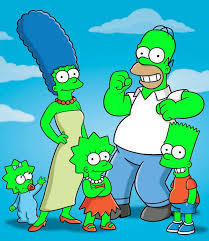 Les Simpsons ont-ils figuré en vert dans l'un de leurs épisodes ?