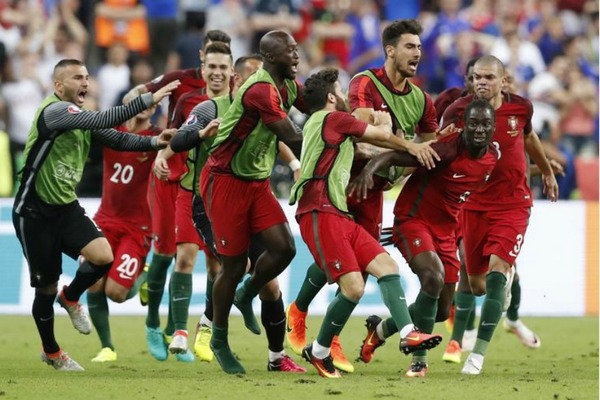 C'est finalement le Portugal qui ouvre le score à la 109e minute sur un but de ......