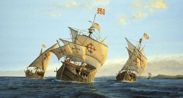 Comment s'appelaient les navires de Christophe Colomb ?