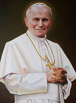 Pape depuis 1978, il nous quitte le 2 avril. C'est ?