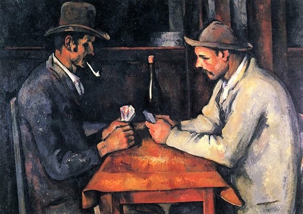 Qui a peint "les joueurs de cartes" ?