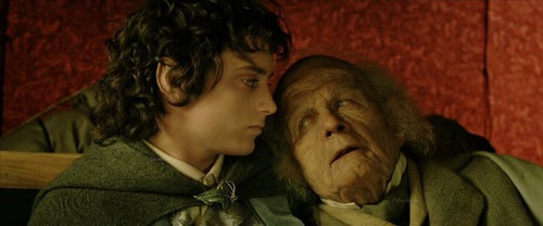 Où s'en vont Frodon et Bilbon à la fin de la trilogie ?