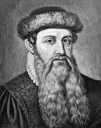 Que doit-on à l'allemand Johannes Gutenberg ?