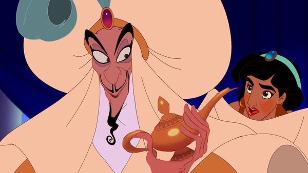 Quand Jafar vole la lampe, quel voeu se fait-il exaucer ?