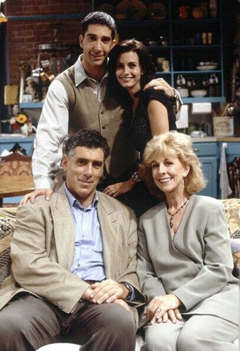 Quels sont les prénoms des parents de Monica et Ross ?