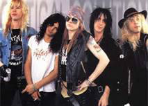 Guns N' Roses a composé une chanson parlant d'Hollywood.