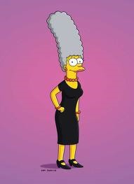 Marge a les cheveux...