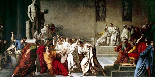 En 44 av. J.-C., quand fut assassiné Jules César ?