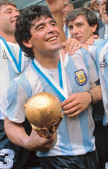 En quelle année, Diego Maradona et les argentins ont-ils remporté leur seconde Coupe du Monde ?