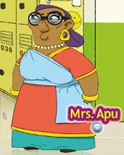 Qui est Mme Apu pour Sally ?