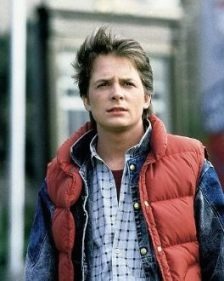 En DeLorean ou sur un hoverboard, il est interprété par Michael J. Fox dans la trilogie "Retour vers le Futur"