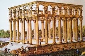 Pour quelle raison a été détruit le temple gallo-romain des Piliers de Tutelle en 1677 ?