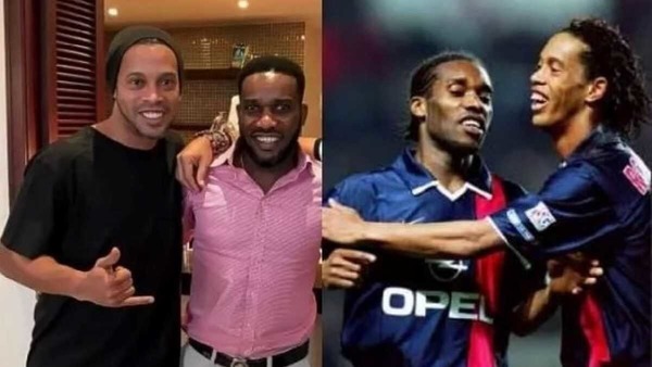 Lors de quelle saison a-t-il joué avec Ronaldinho ?