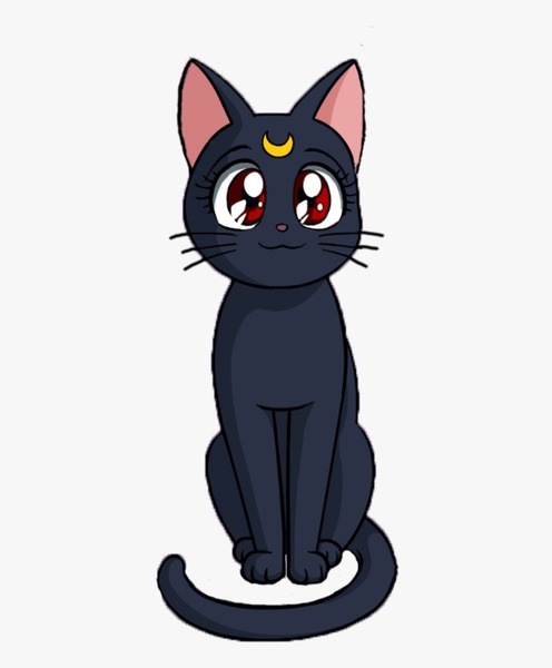 De qui Luna est-elle la chatte-gardienne ?