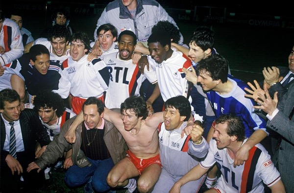 En 1986 le PSG a remporté ...