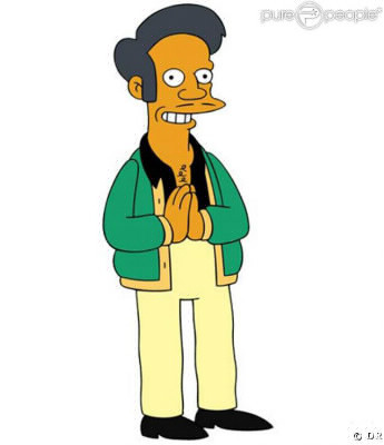 Combien d'enfants a Apu le vendeur du Minimarcket ?