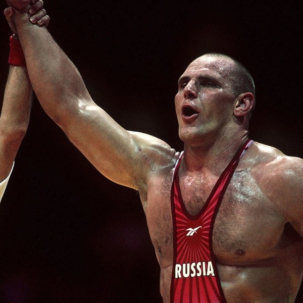 Le soviétique Aleksandr Karelin, a remporté une médaille d'Or de....