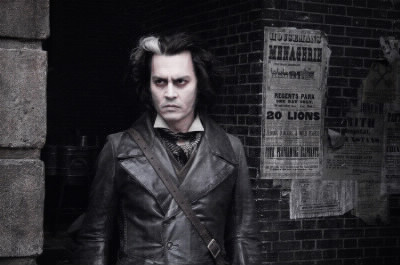 Dans quel film Johnny Depp joue le rôle d'un barbier ?