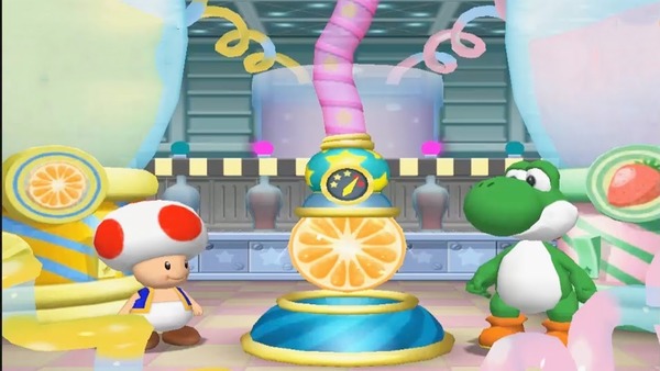 Dans quel jeu de plateau Yoshi participe-t-il à des mini-jeux ?