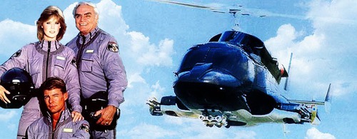 Quel était le personnage principal qui conduisait dans la série "Supercopter", l'hélicoptère de combat hypersophistiqué ?