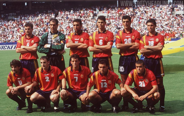 En 1994 aux États-Unis, qui ne figure pas dans le même groupe de poules que la Roja ?